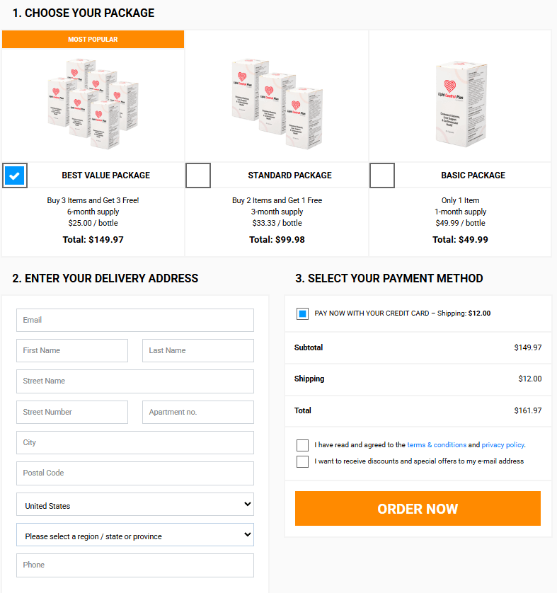 Buy Lipid Control Plus online